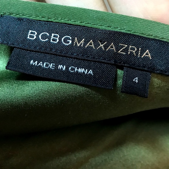 BCBG MAXAZRIA SILK DRESS - Picture 7 of 8